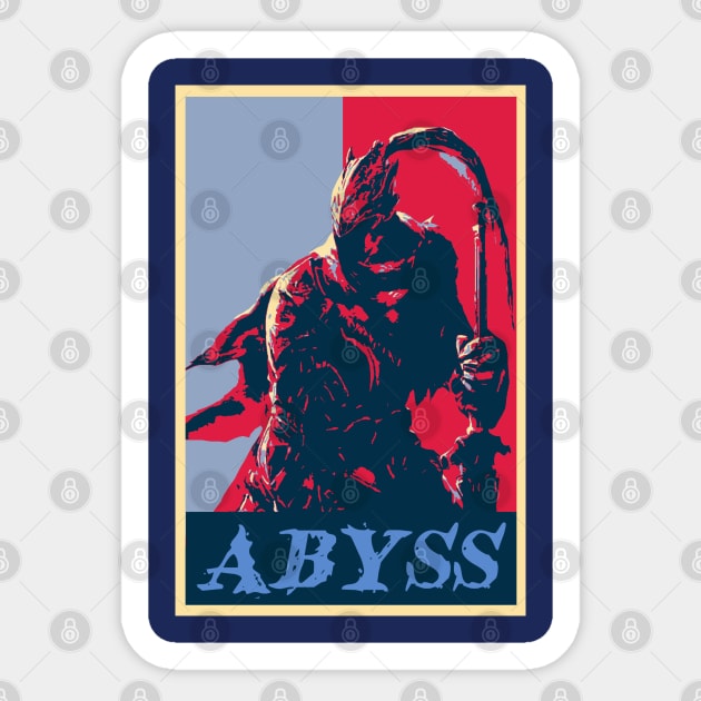 Abyss Sticker by Taki93